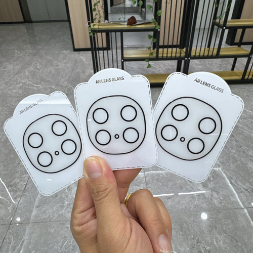 适用oppofindn5镜头膜AR增透全包防摔findN5丝印圈后摄钢化保护膜