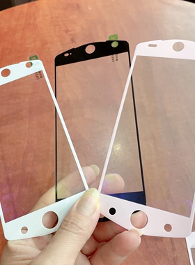 适用美图M8S粉色钢化膜t8s全屏覆盖m8白色保护膜m6白边高清贴膜T9黑色防爆玻璃T8彩色手机膜m8s防指纹女款膜