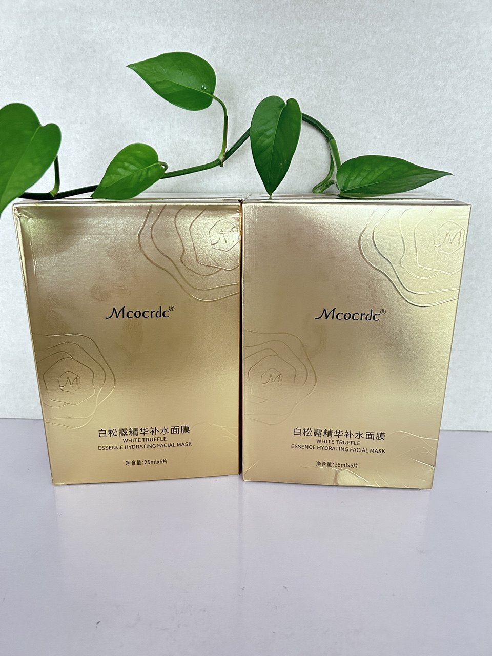 花沁白松露精华补水面膜改善干燥缺水粗糙 水感通透柔润细滑