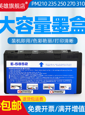 磁电英雄适用爱普生PM210 PM235 PM250墨盒EPSON Picture Mate PM270 PM310 PM215 PM245打印机油墨水盒T5852