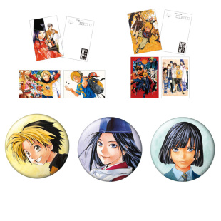 棋魂 cocollabo 原作漫画 彩色 预售 画风 76mm徽章 香菜面包