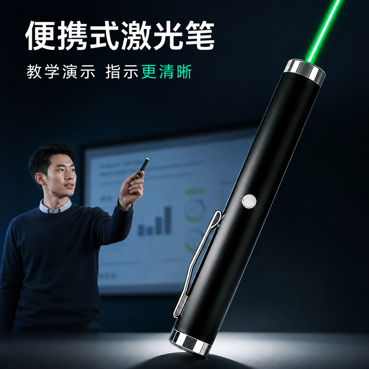 激光笔手电镭射灯极光机光绿光远射强光沙盘售楼处部射笔指示笔红外线usb可充电逗猫ppt教鞭教学多功能大功率