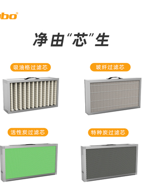 qubo酷柏官方旗舰店 XA350-1-2原装艾灸烟雾净化器过滤网滤芯
