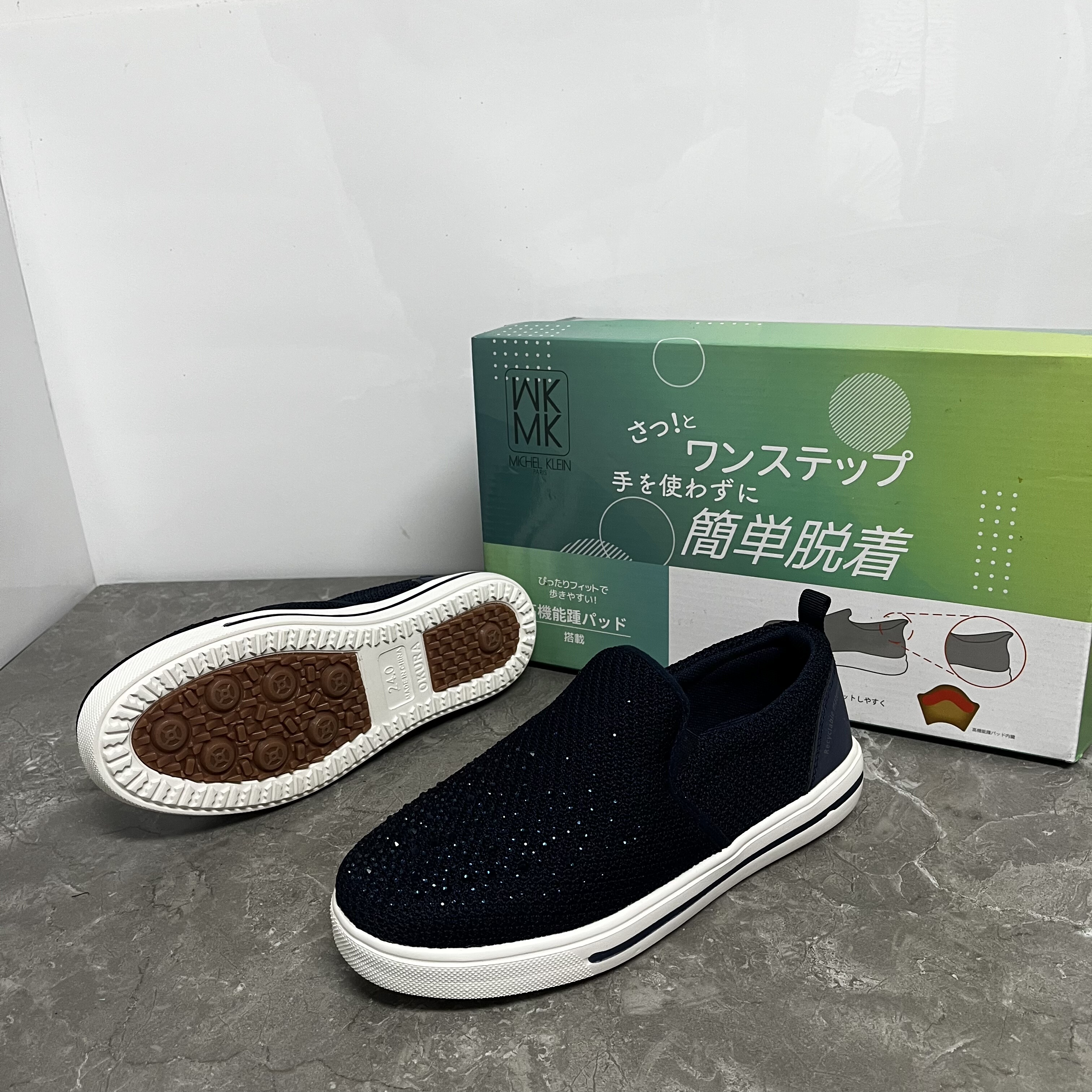 日本原单女士一脚蹬懒人鞋