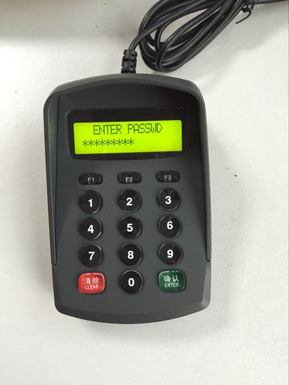 小型密码键盘 带语音带显示屏密码键盘 手机号码输入器 密码键盘