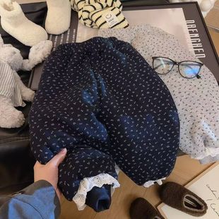 秋冬小童加厚神裤 入夹棉儿童一条保暖过冬裤 加绒三层 不 乌糖