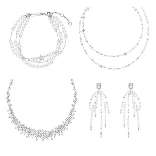 璀璨破碎星云项链手链925纯银赵金麦联名系列时尚女耳环项链