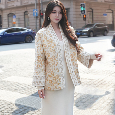 25年新中式雪尼尔复古百搭套装