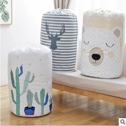 T束口防潮棉被袋防水被子收纳袋大号装衣服的整理袋打包袋-5色120,收纳整理,吸尘器收纳架/盒/袋,淘宝优惠券,粉丝福利购,淘宝优惠卷