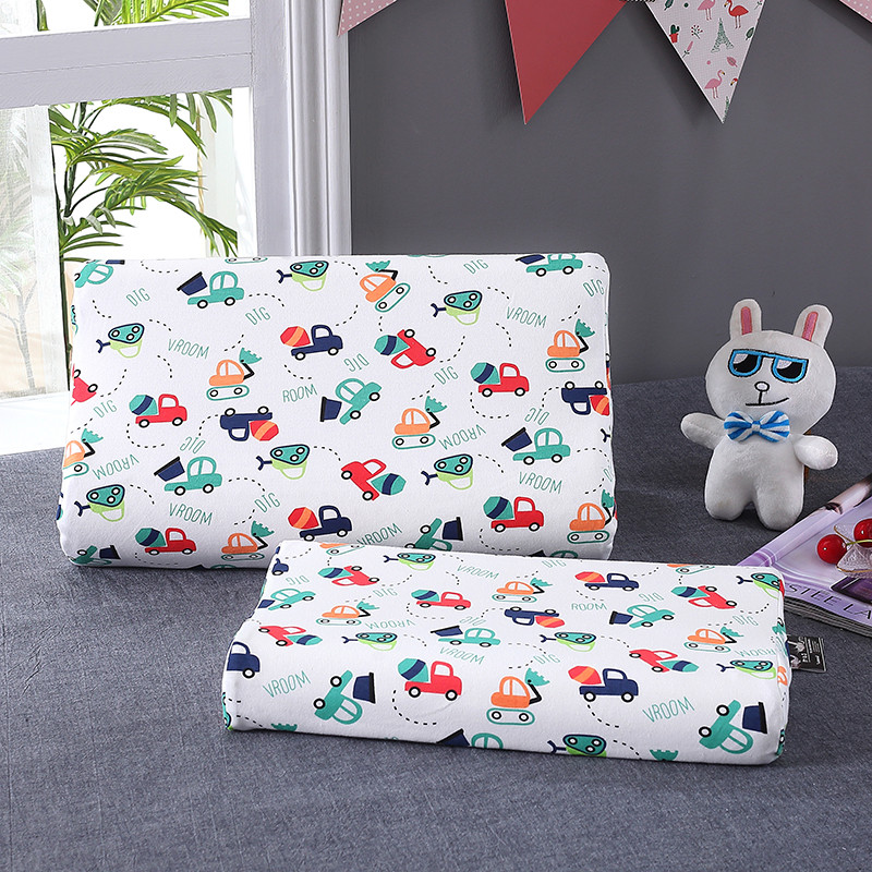 A类儿童乳胶枕头可拆p洗天然橡胶3岁以上专用幼儿园宝宝小孩枕芯6