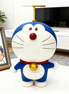 哆啦a梦机器猫客厅桌面摆件