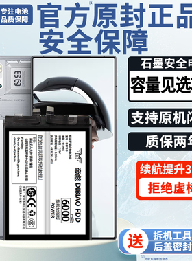 帝彪 适用于努比亚红魔9pro电池nubia9spro+氘锋透明版游戏手机nx