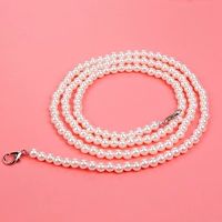 80 см, подходящее для одного плеча [8 -миллиметровая пряжка для лобстеров бусинок] [Золотая пряжка]