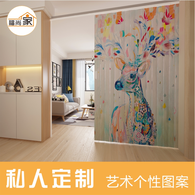 個性定制PVC折疊推拉門廚房衛生間陽臺室內簡易百葉移門隔斷熱賣