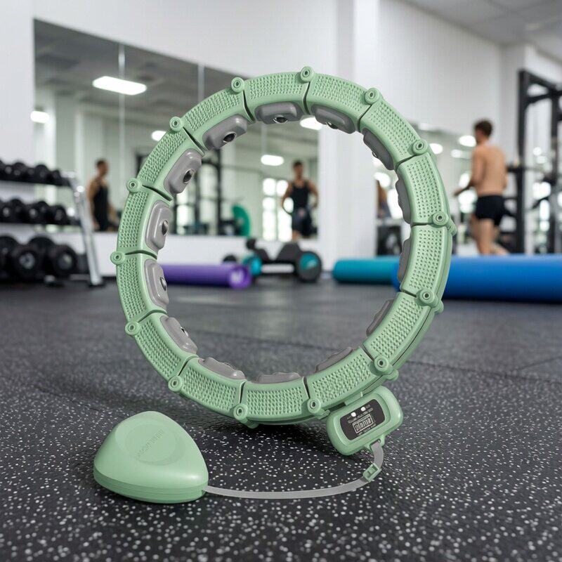瘦肚子瘦腰智能呼啦圈成人减肥磁石计数不伤腰可拆卸家用健身器材