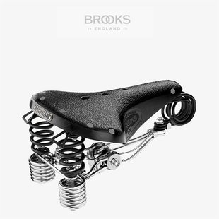 英国Brooks B17复古自行车坐垫车座坐包现货 B135巨无霸钢钉弹簧版