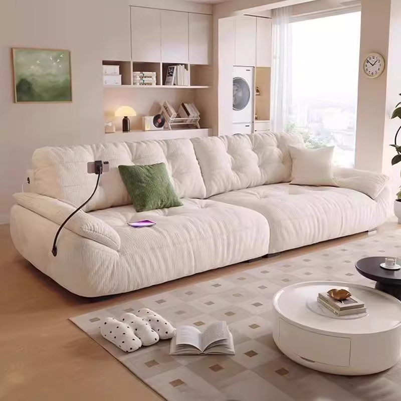 小户型客厅多功能太空云沙发