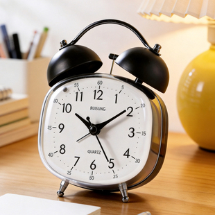 2026新款闹钟小学生用初中生专用起床神器儿童男孩强力叫醒时钟表