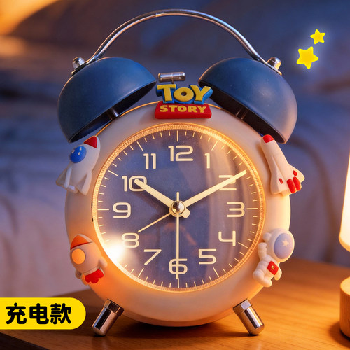 diy贴纸！机械打铃闹钟儿童男孩