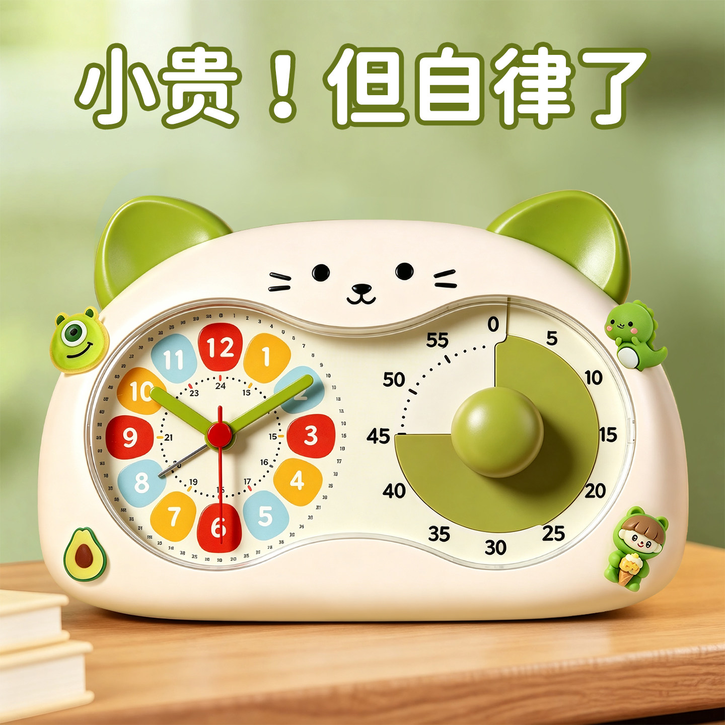 学生学习写作业静音计时器闹钟