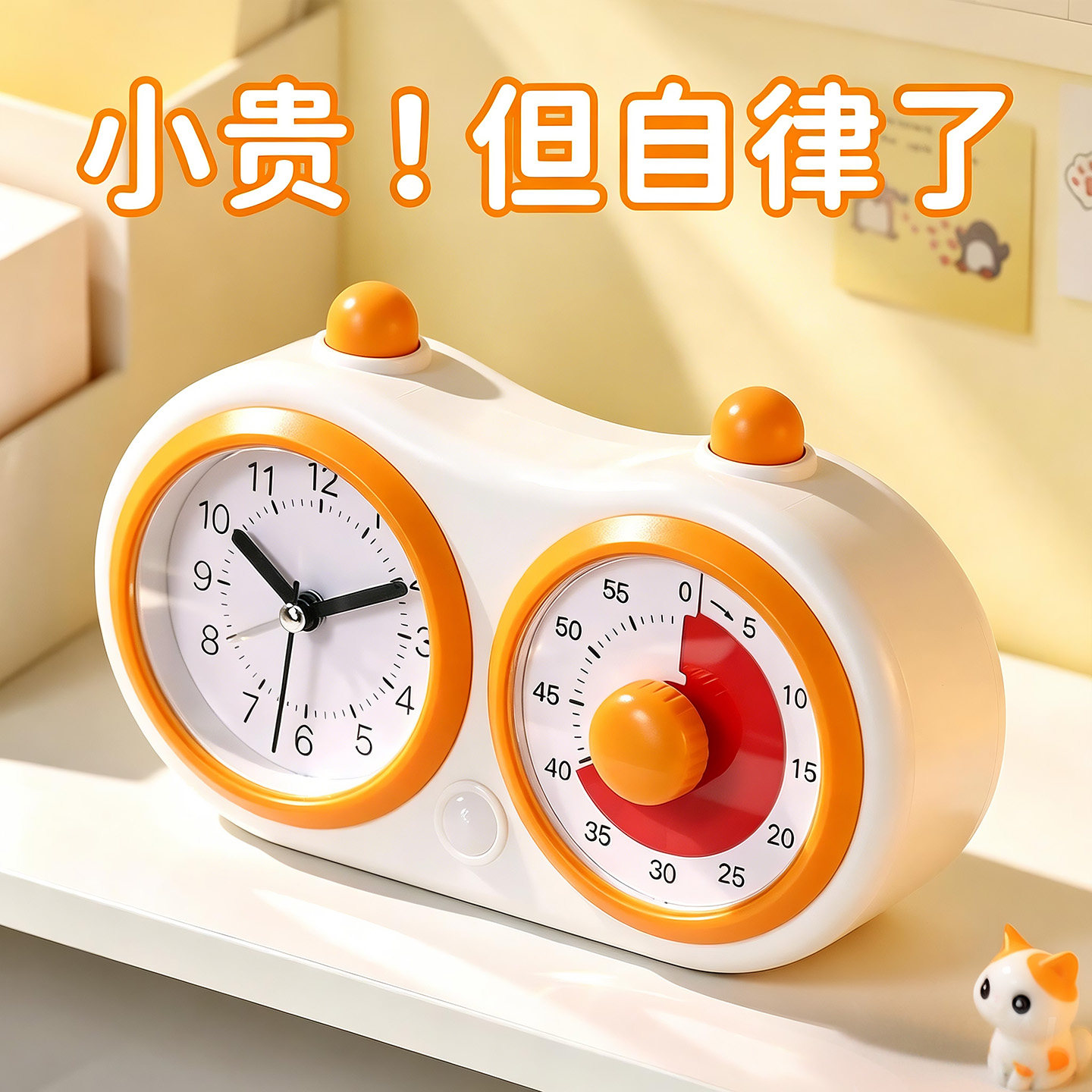 计时闹钟时钟三合一!计时可视化