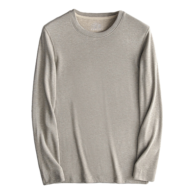 圆领男性保暖舒适保暖上衣