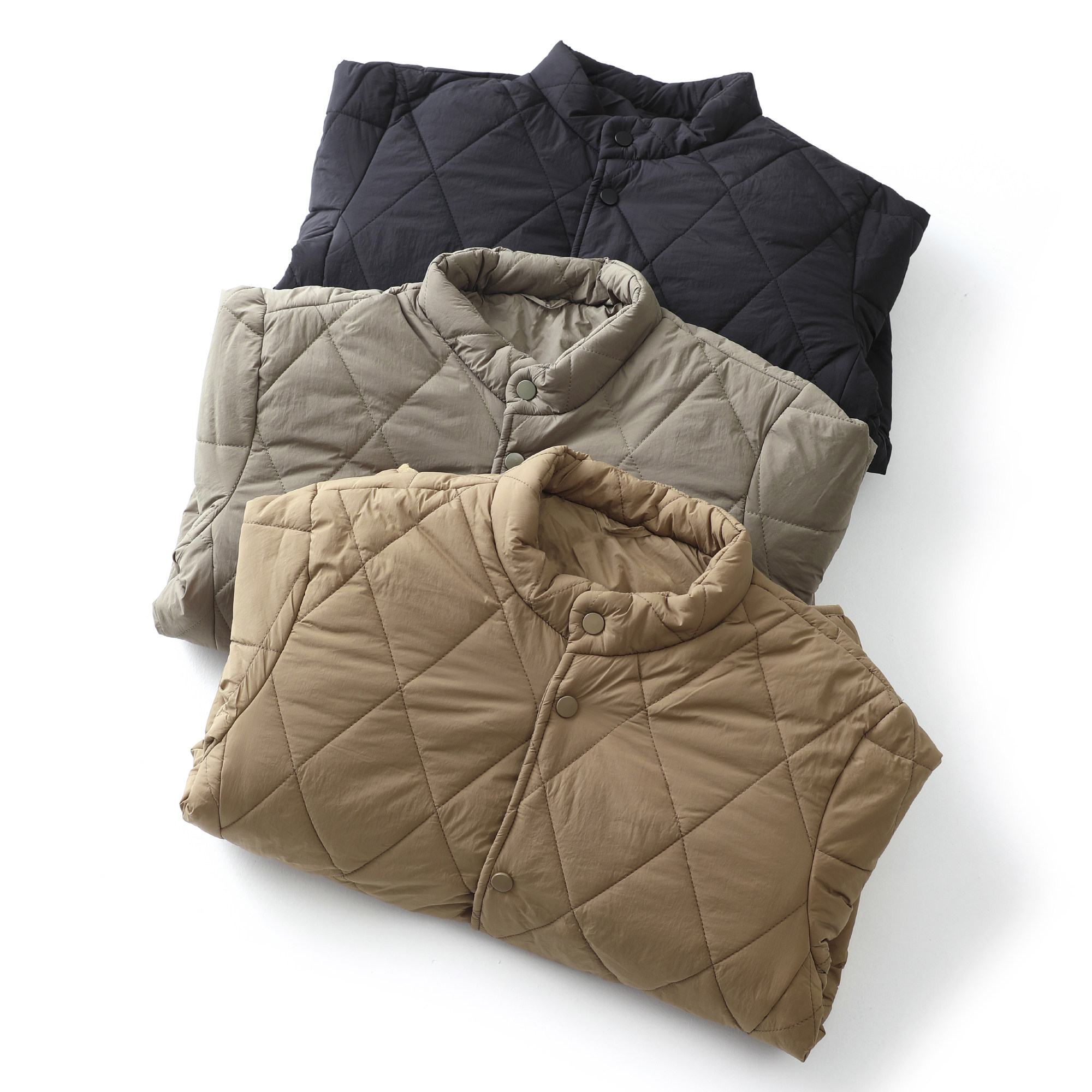 复古菱格棉服秋冬新款情侣美式高级感保暖立领vintage夹克外套男,男装,棉衣,淘宝优惠券,粉丝福利购,淘宝优惠卷