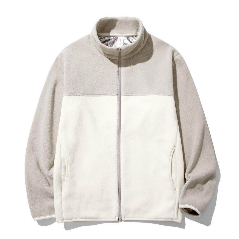 保暖拉链立领拼色摇粒绒抓绒衣石墨烯秋冬新款男女情侣款夹克外套,男装,夹克,淘宝优惠券,粉丝福利购,淘宝优惠卷