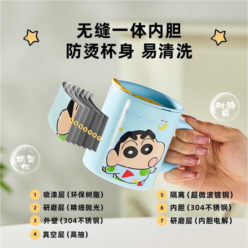 卡罗特蜡笔小新儿童水杯