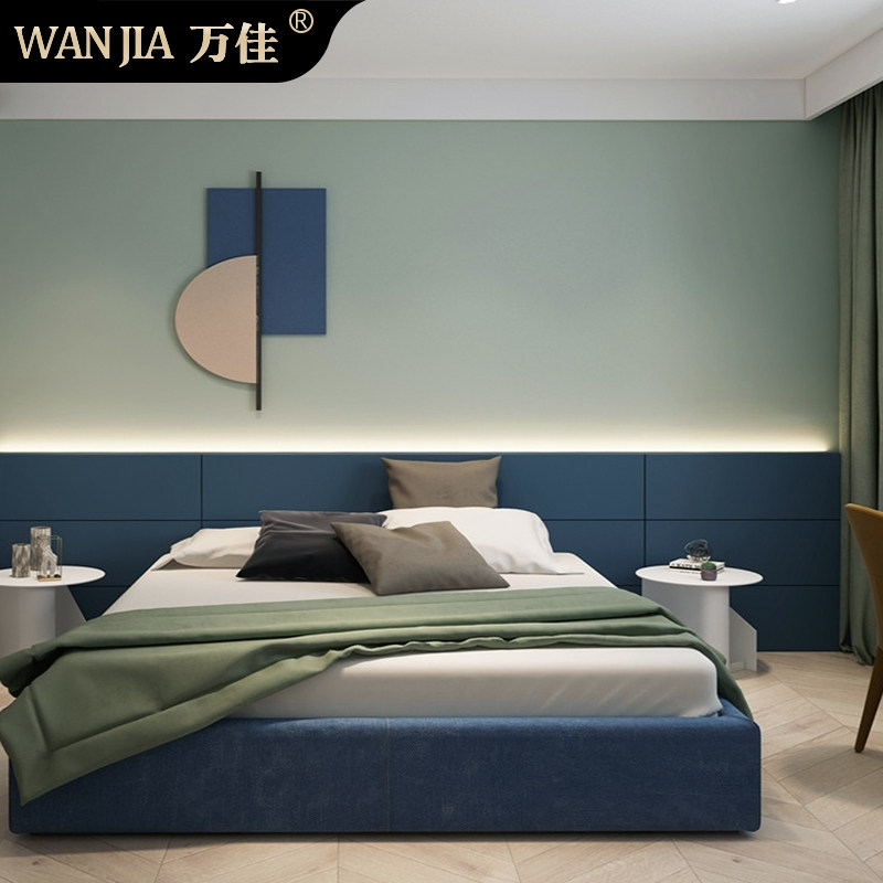 伦敦雾墙布无缝全屋素色暖灰色壁布客厅卧室床头背景墙壁纸灰绿色