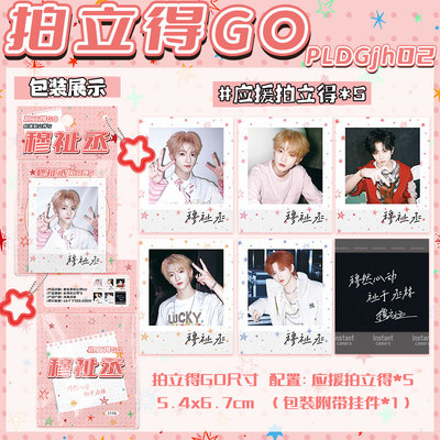 明星小卡拍立得GO肖战王一博檀健次穆祉丞迪丽热巴李一桐同款礼物