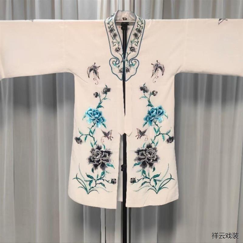 韩式祥云戏装服女披青衣戏曲服装 花旦青衣服装京剧张火丁白蛇传