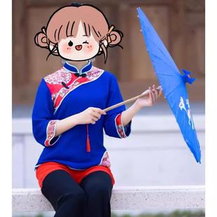 日本湄洲女妈祖舞蹈古典舞演出服民族舞蹈服装舞台演出服装定制