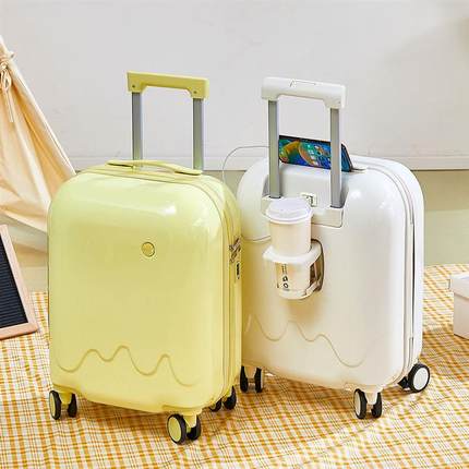 行李箱20寸登机箱女小型轻便18寸拉杆箱结实耐用加厚箱包2024新款