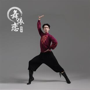 日本新疆舞维吾尔族新服装成人男舞蹈演出服少数民族维族学生考试