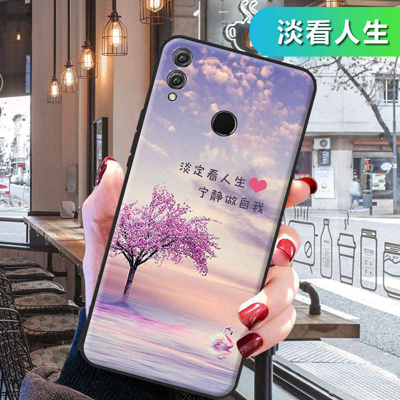 华为荣耀honor8xmax手机壳男女新款个性可爱honor 8xmax情侣磨砂