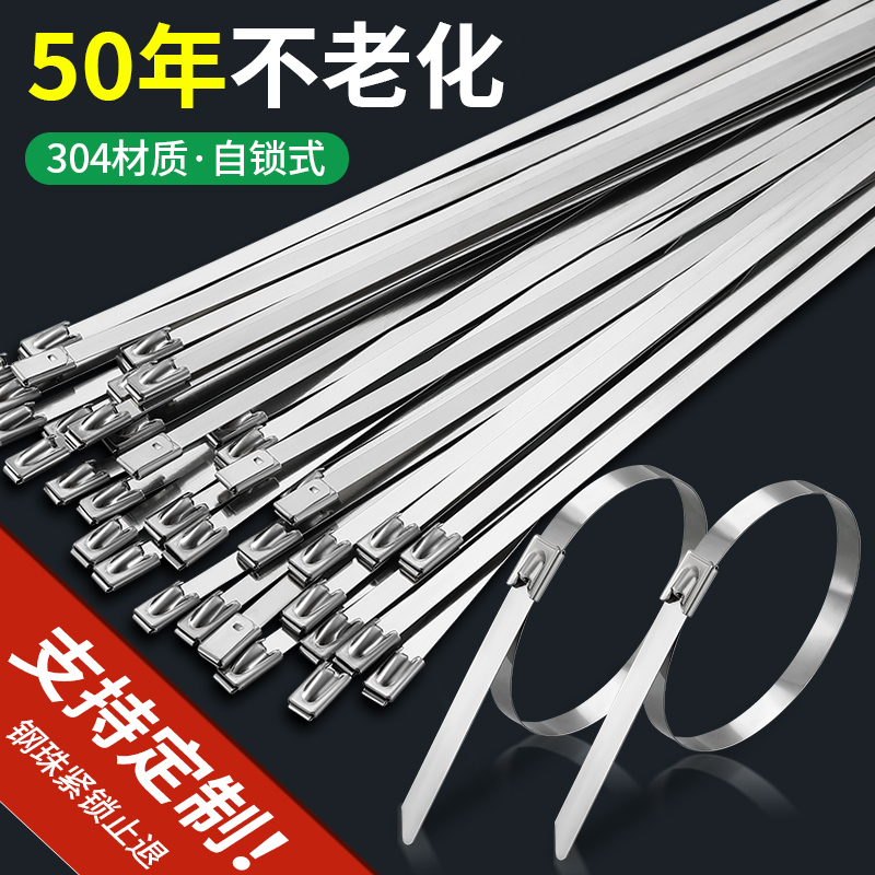 德国品质304不锈钢扎带自
