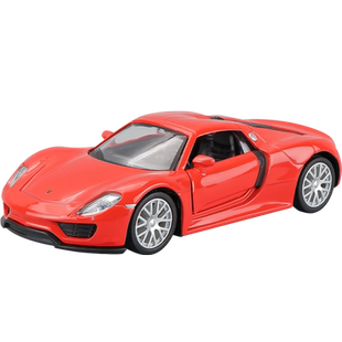 保时捷模型车918跑车911GT3 RS赛车合金车模小汽车男孩迷你玩具车