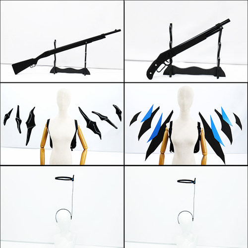 明日方舟送葬人无题密令cos道具服武器天使圈翅膀头饰精一精二