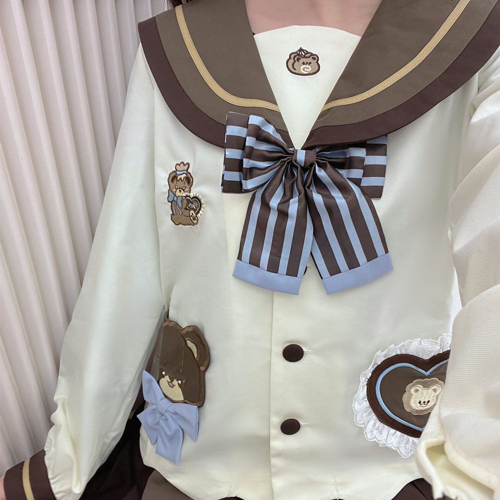 南御社原创幼稚园中间服JK制服裙