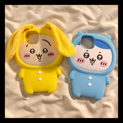 苹果iphone硅胶可爱全包式