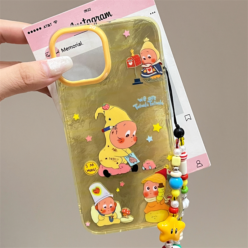 苹果iPhone软胶卡通手机壳