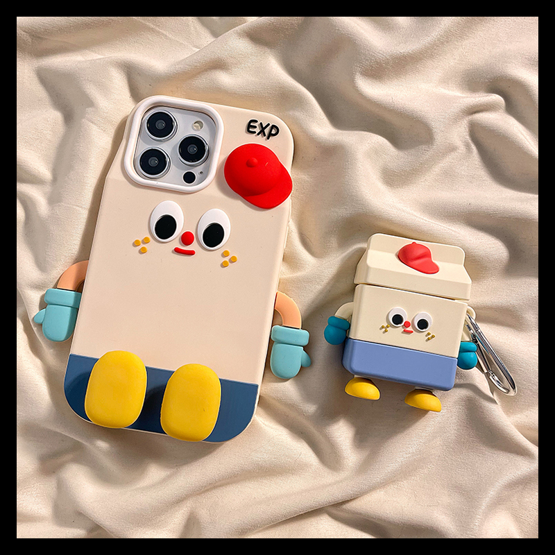 苹果iphone硅胶创意卡通