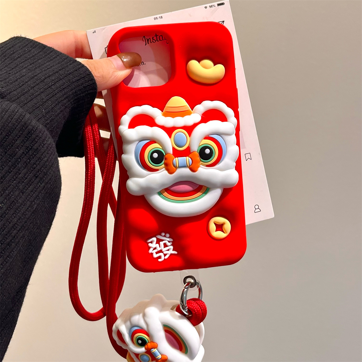 苹果iPhone硅胶中国风手机壳