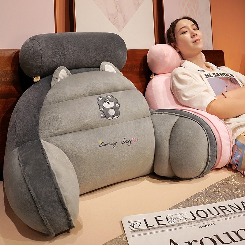 卡通卧室床头靠垫软包学生宿舍床上看书靠枕睡觉抱枕座椅沙发靠背,居家布艺,床头靠垫,淘宝优惠券,粉丝福利购,淘宝优惠卷