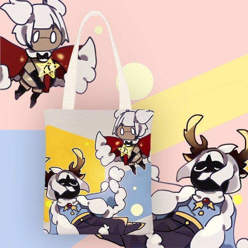 光遇帆布包动漫周边sky白鸟龙骨卡卡手提书包单肩包购物帆布袋子