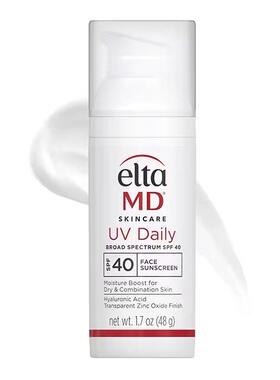 EltaMD UV Daily Broad Spectrum SPF40 防晒霜untinted无色