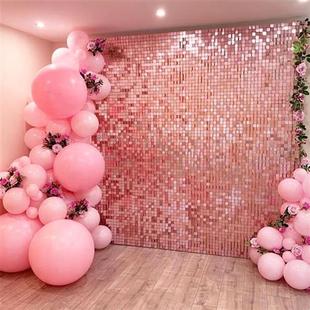 Sequin Curtain Backdrop Wedding Baby Party Decor Background