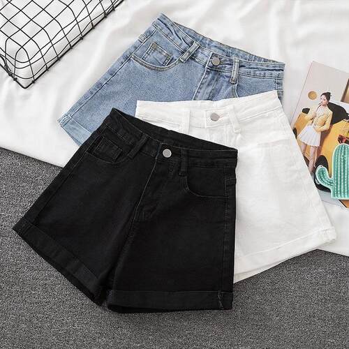 HighWaistDenimShorFV
