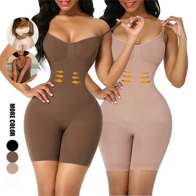 Women Seamless Bodysuit Push Up Corset Waist Trainer Trimmer
